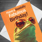 Funny Birthday Card For Him Her Best Friend Card Sister Mum Dad