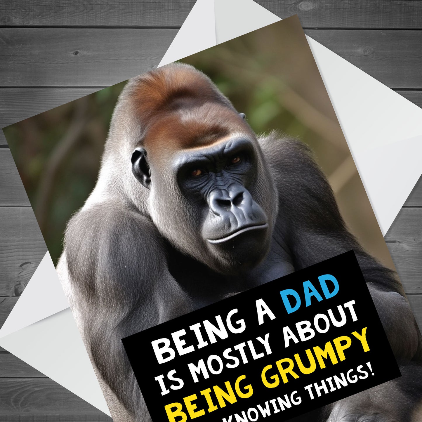 Funny Fathers Day Birthday Card For Dad Daddy Novelty Card