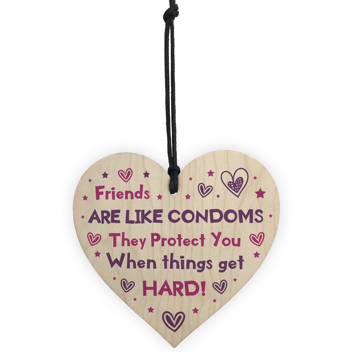 Friendship Sign Funny Friend Quote Birthday Christmas Gift