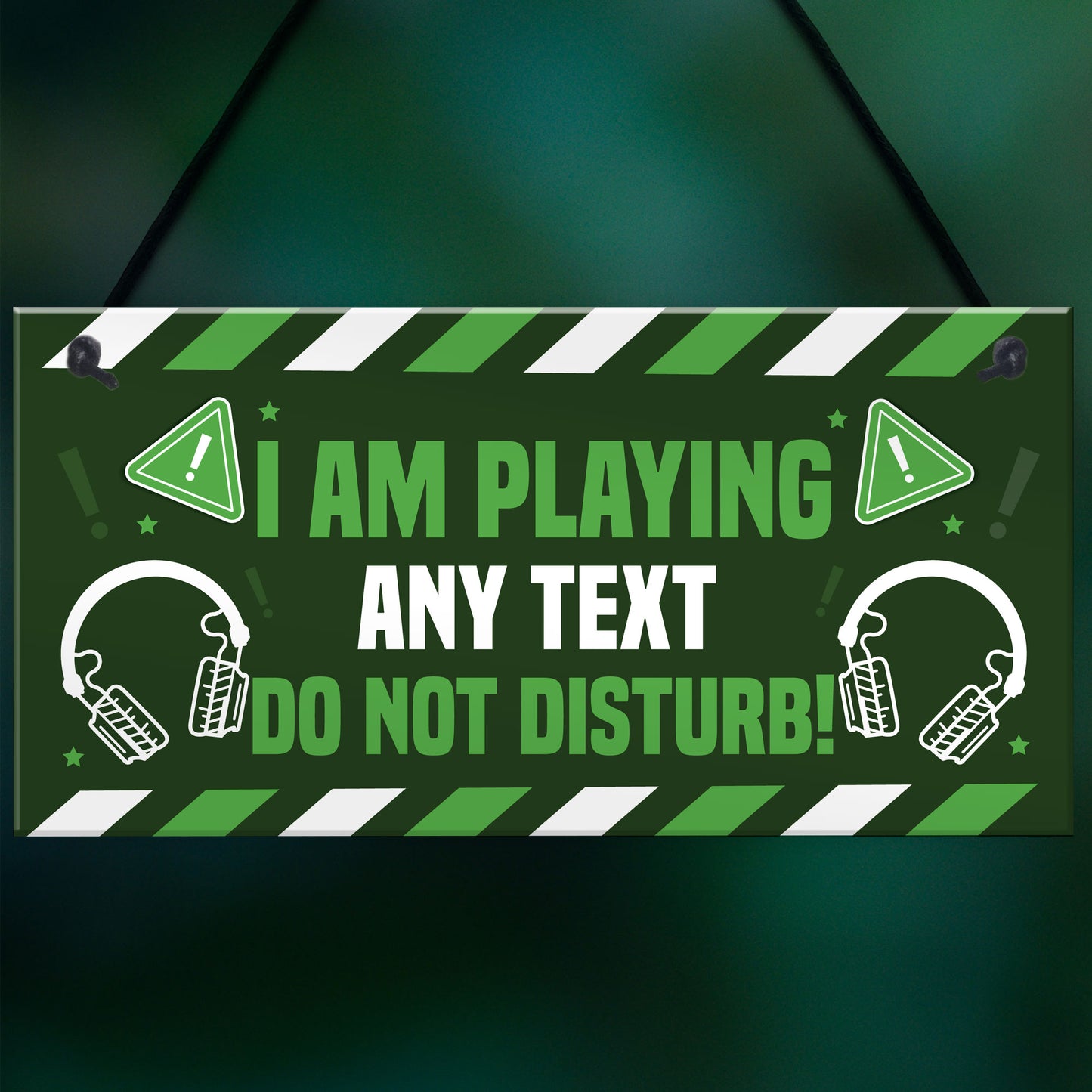 DO NOT DISTURB Gaming Sign For Boys Bedroom Gaming Wall Art