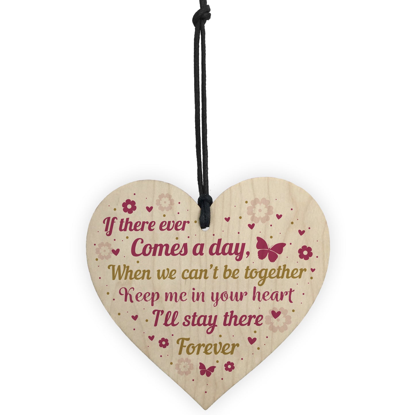 Inspirational Friendship Gift Mum Dad Nan Christmas Wooden Gift