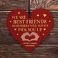Best Friends Heart Gift For Birthday Christmas Friendship Gift