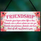 Friend Is You Friendship Best Friends Love Gift Hanging Plaque