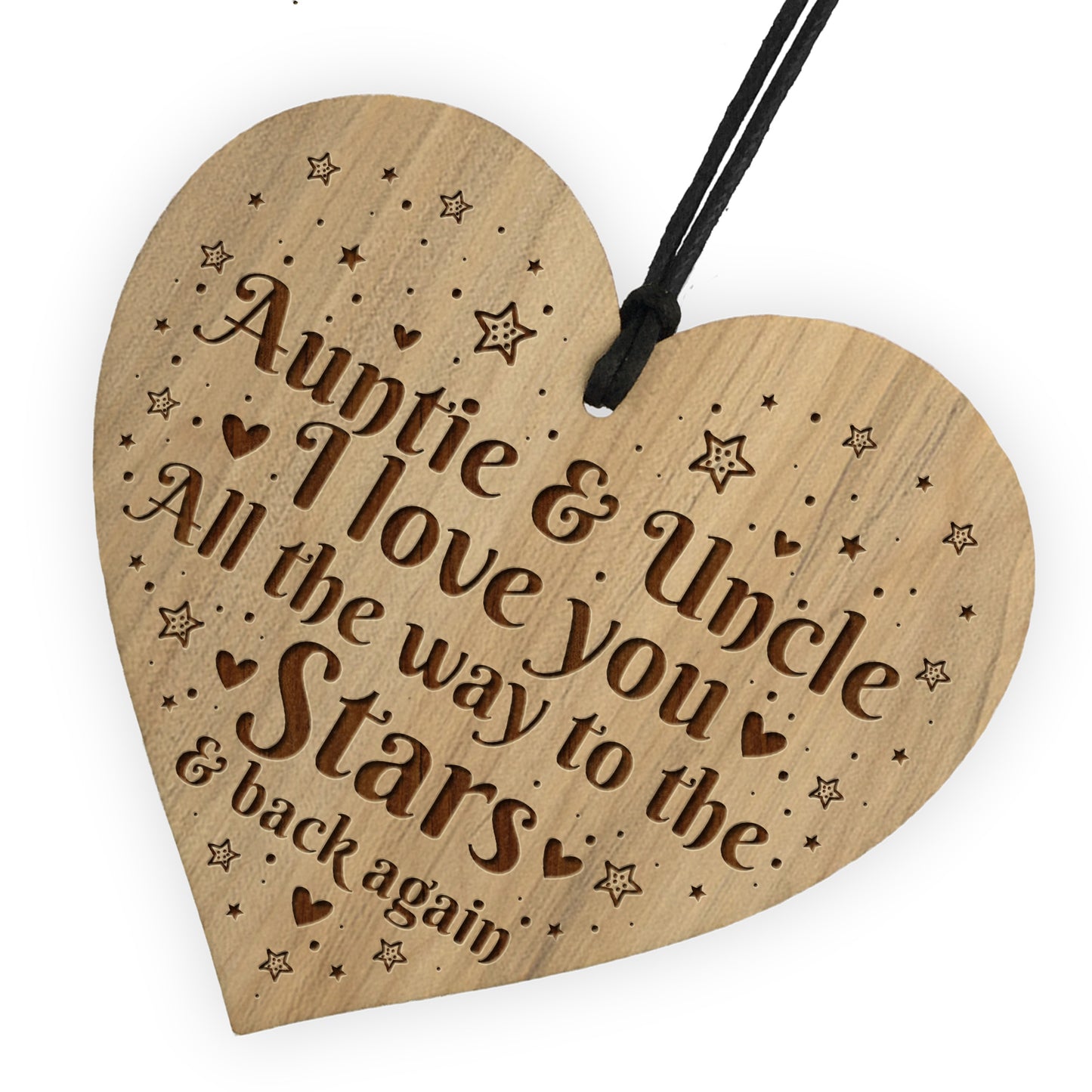 Auntie And Uncle Gift Ideas Engraved Heart Auntie Gifts Uncle