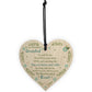 Handmade Gift For Grandad Wooden Heart Grandad Birthday Gift