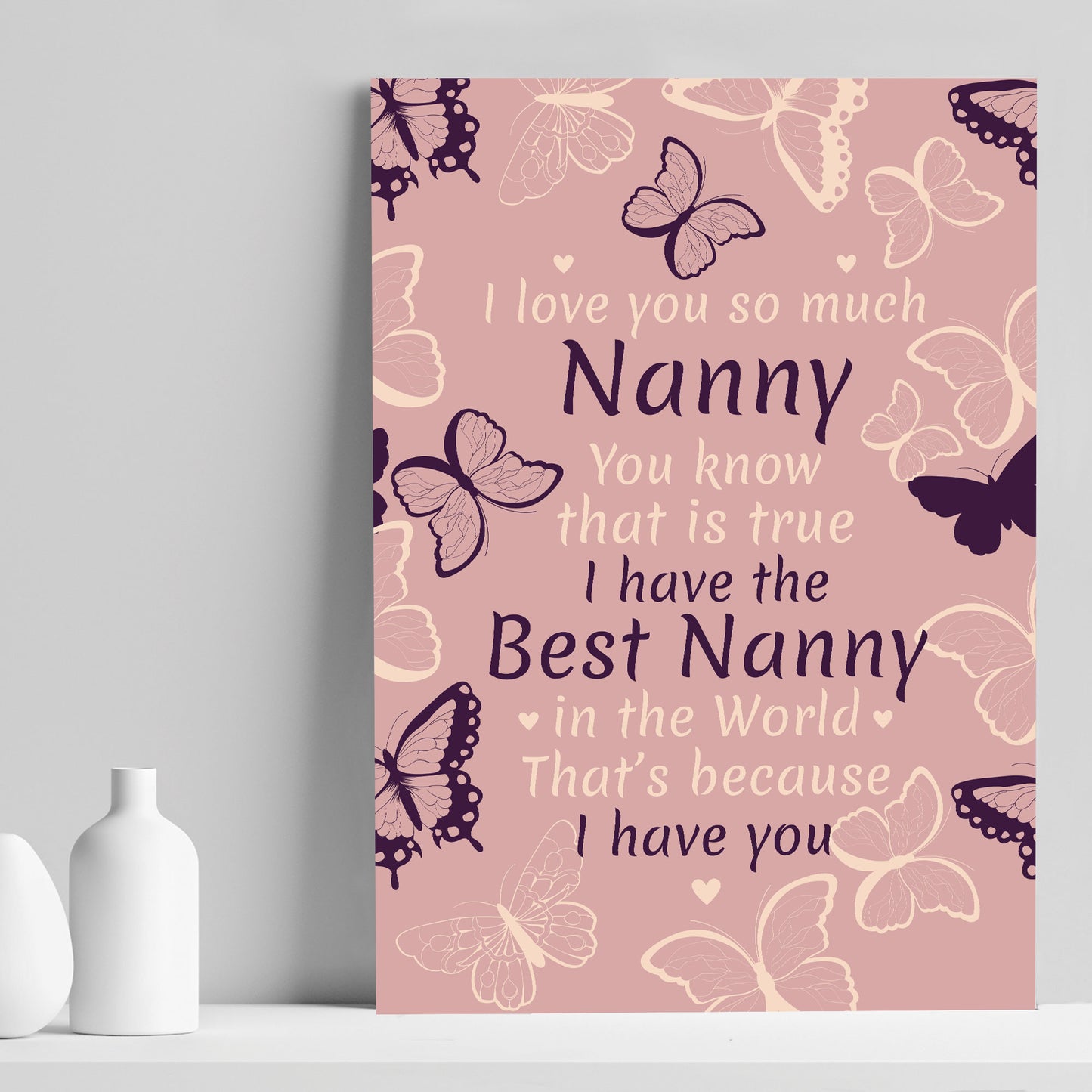Christmas Birthday Gifts For Nanny From Grandchildren Print
