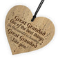 Great Grandad Gifts Engraved Heart Great Grandad Birthday Xmas