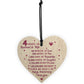 4th Wedding Anniversary Gift Heart Linen Fourth Wedding Gifts