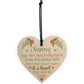Nan Birthday Gifts Nanny Gran Grandma Grandad GIFT Heart Sign