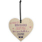 Birth To A Legend Mum Wooden Heart Mothers Day Thank You Gift