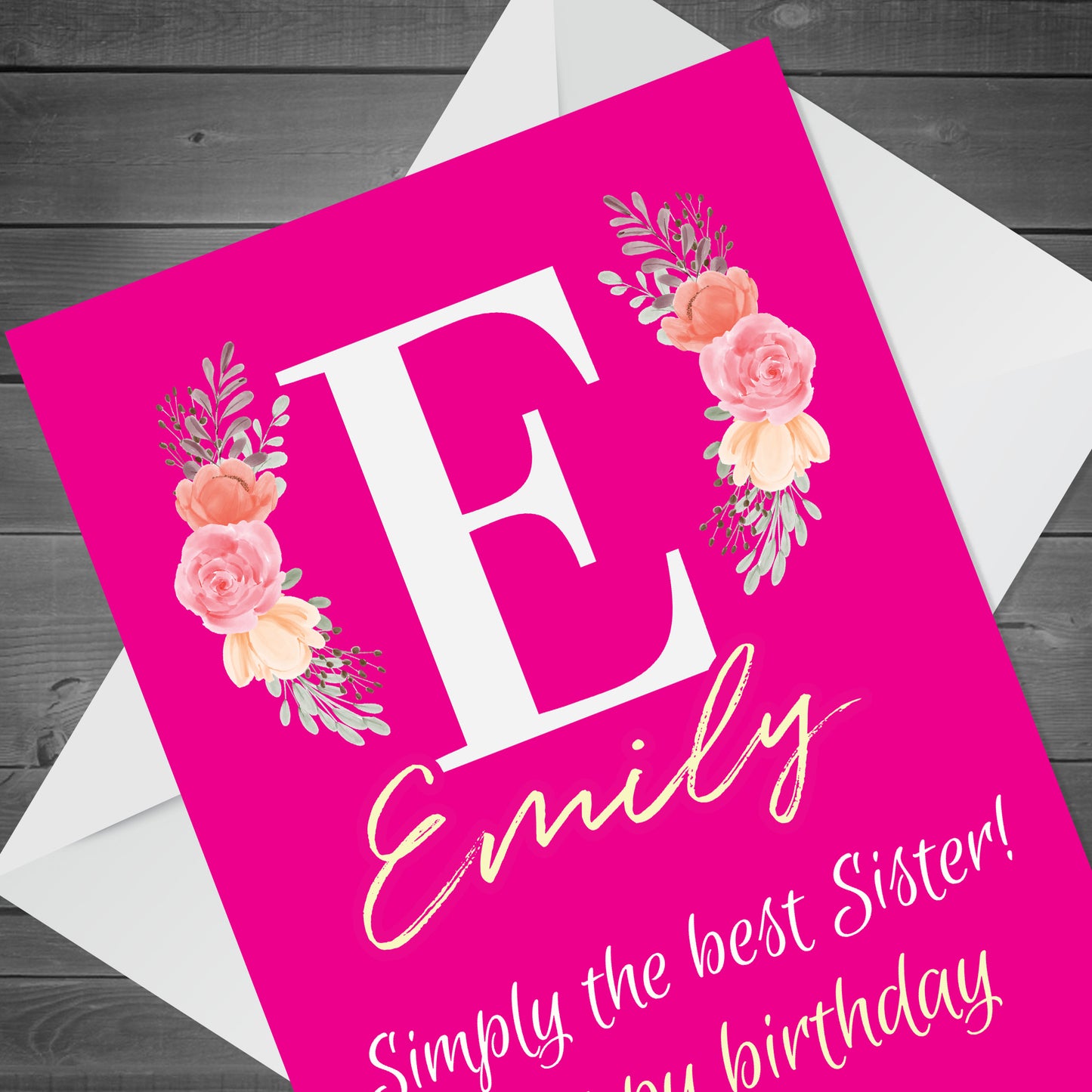 Personalised Birthday Card For Sister Best Friend Sister Card