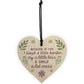 Best Friend Gift Wooden Heart Friendship Birthday Keepsake