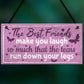 Best Friend Birthday Gift THANK YOU Hanging Plaque Friendship