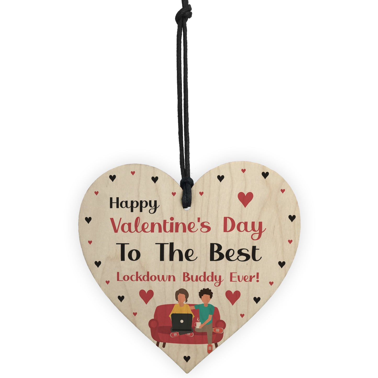 Valentines Day Gift Card For Boyfriend Girlfriend Lockdown Gift