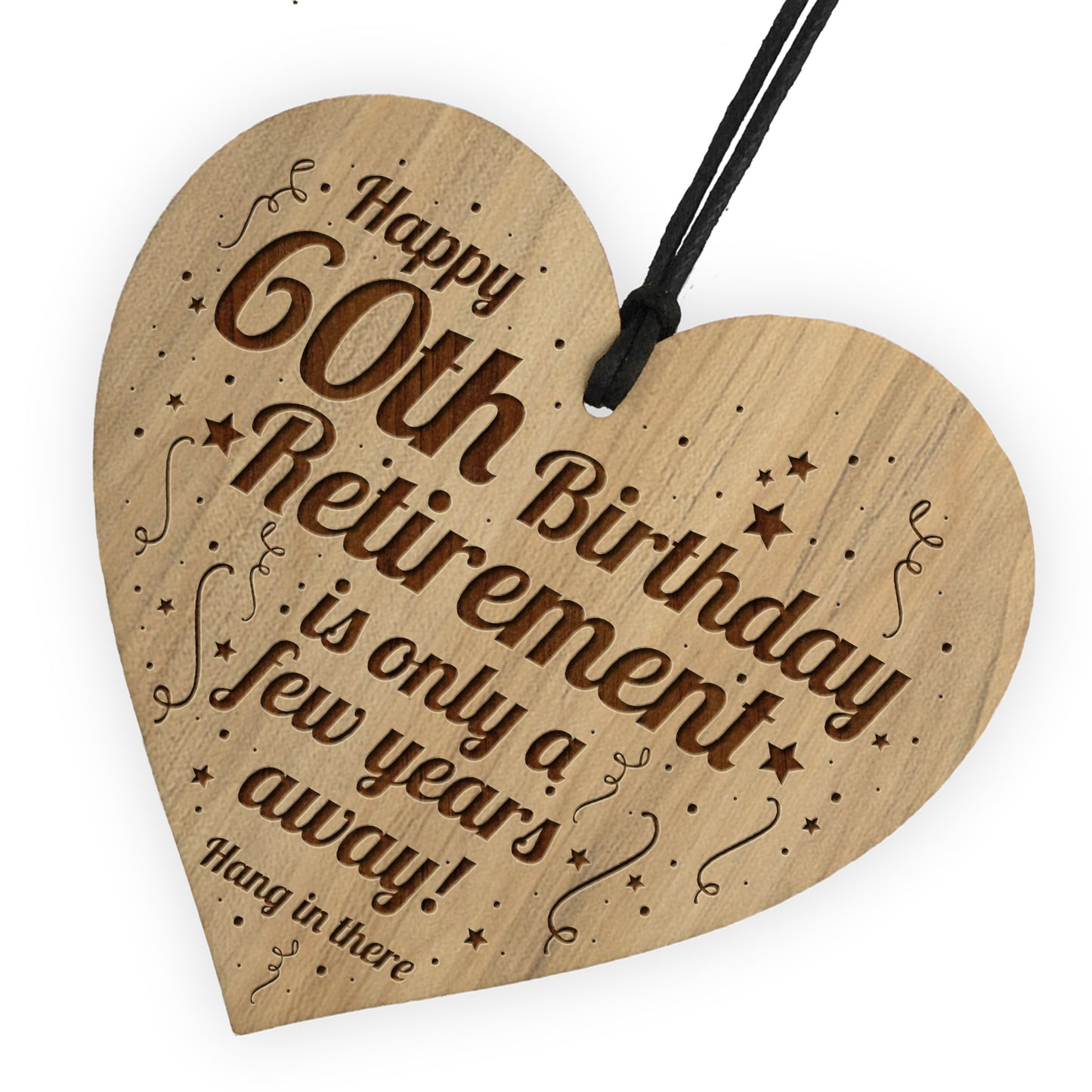 Funny 60th Birthday Gift Ideas Engraved Heart 60th Birthday Gift