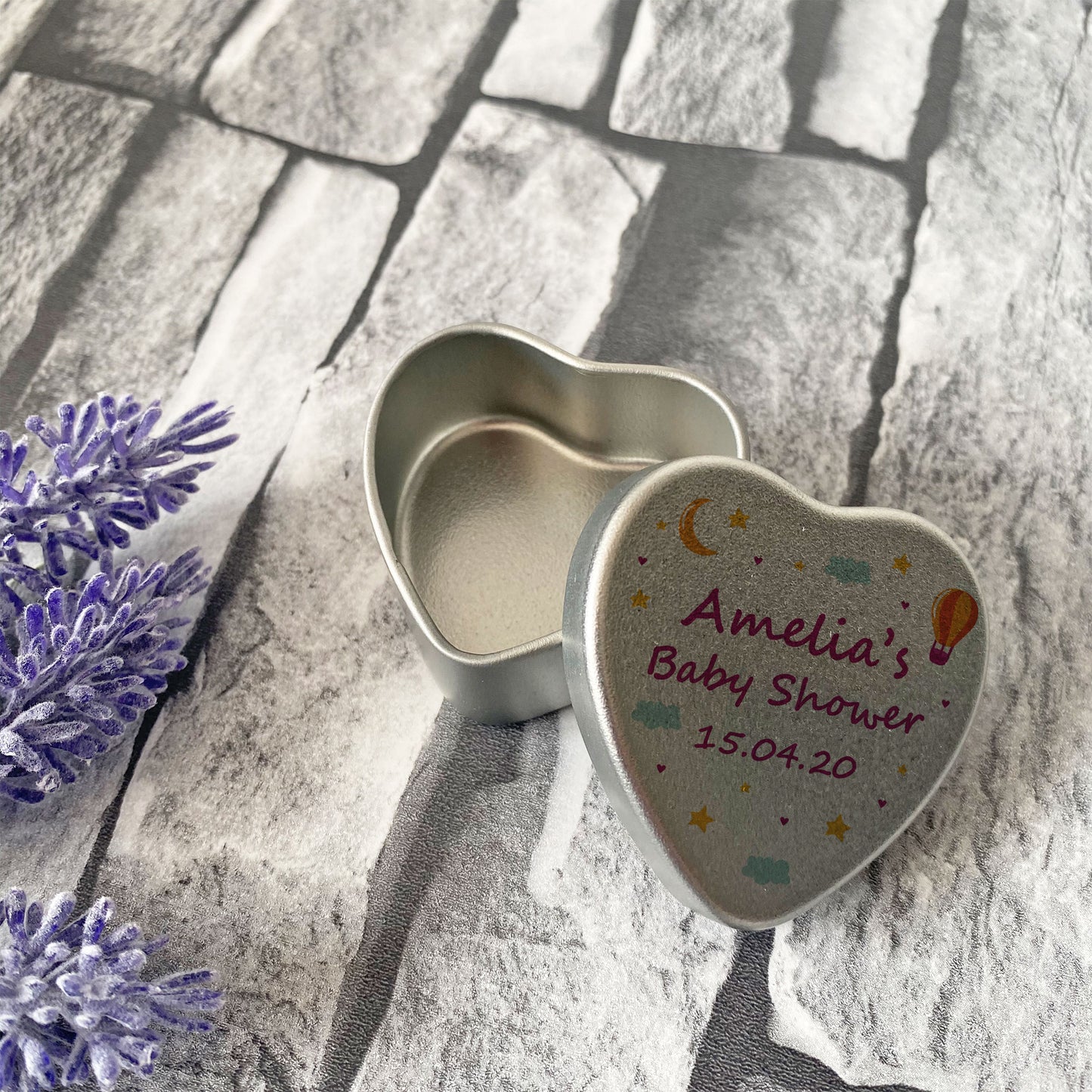 Personalised Baby Shower Table Decorations Party Favour Gifts