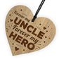 Uncle Gift Ideas For Birthday Christmas Engraved Heart Hero
