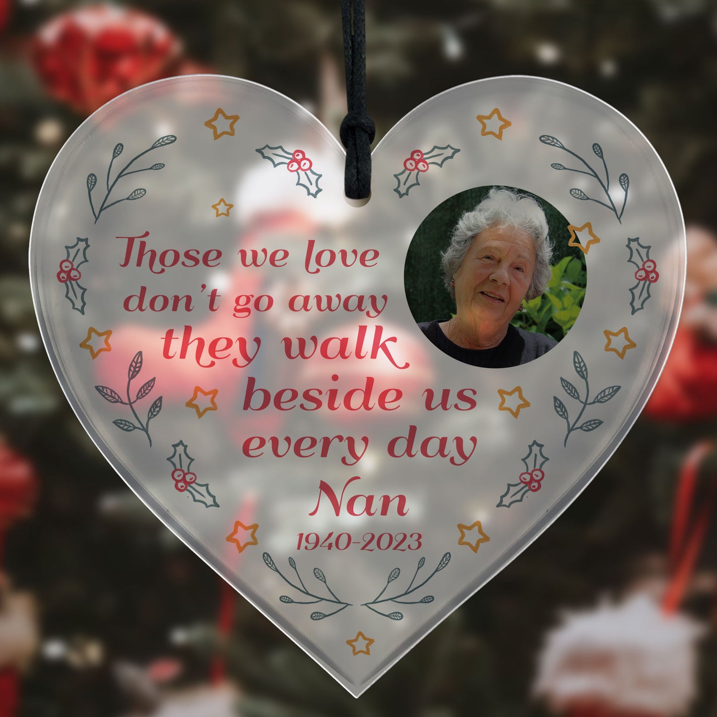 Memorial Decoration For Mum Dad Nan Grandad Personalised