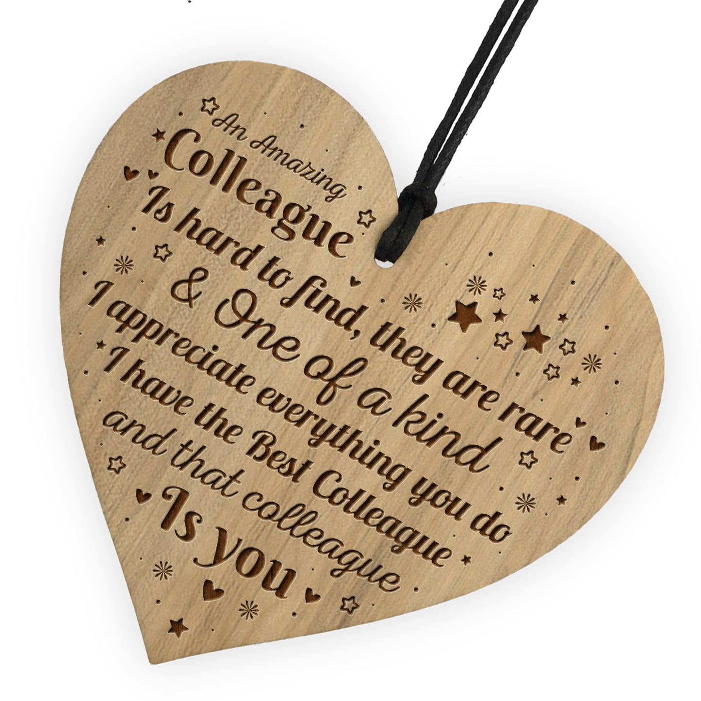 Gift for Colleague Sign Wooden Colleague Birthday Gifts