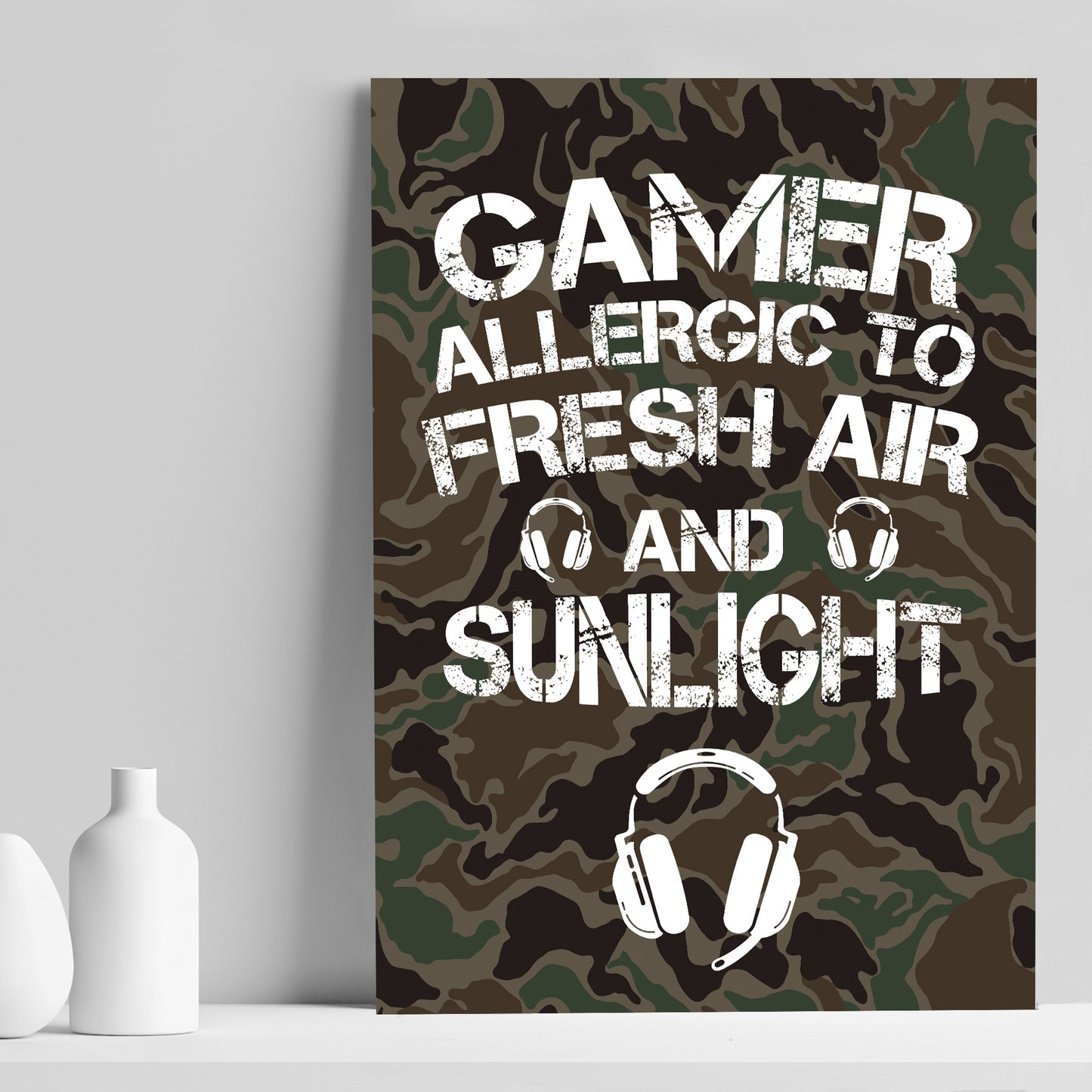 Gaming Gamer Print For Boys Bedroom Games Room Man Cave Gift