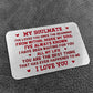 Soulmate Gift Wallet Card Insert Anniversary Gift For Him Her