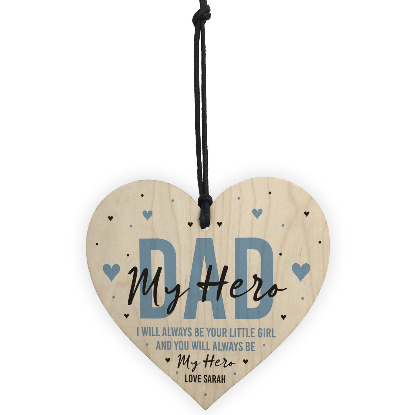 PERSONALISED Father Daughter Gift Daddy Daughter Birthday Xmas