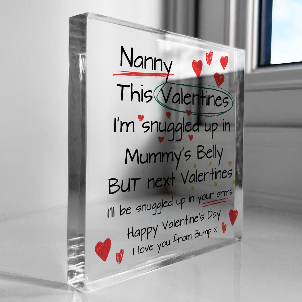 Nanny To Be Gifts For Valentines Day Gift From Bump Gift