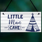 Little Man Cave Sign For Boys Bedroom Bedroom Wall Art Door Sign