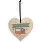 Caravan Home Sweet Home Wooden Plaque Funny Retirement Gift