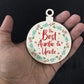 Auntie And Uncle Christmas Gift Hanging Decoration Novelty Gift