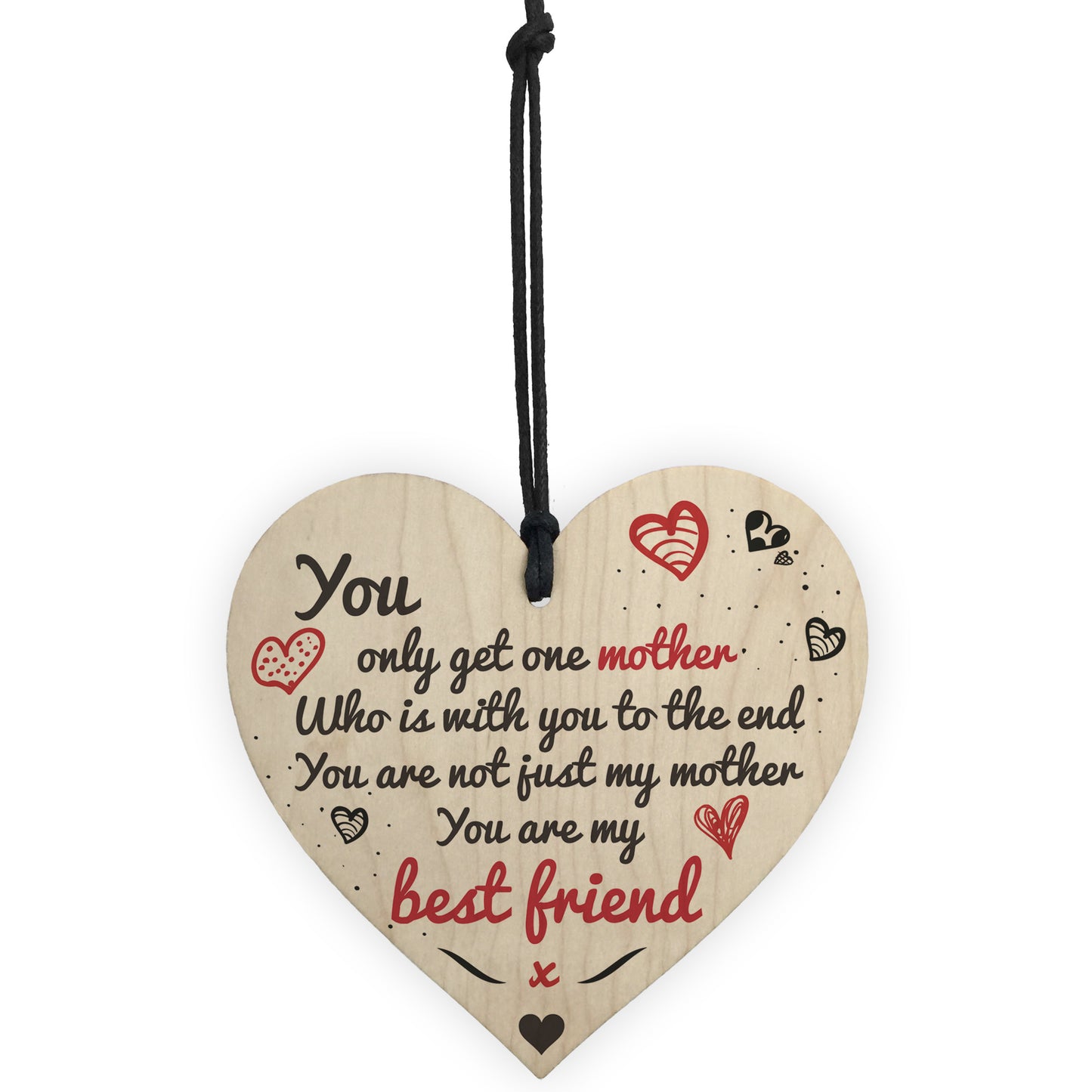 Only Get One Mother Hanging Heart Sign Mothers Day Gifts