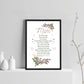Mother And Daughter Gift Frame Print Mum Birthday Christmas Gift