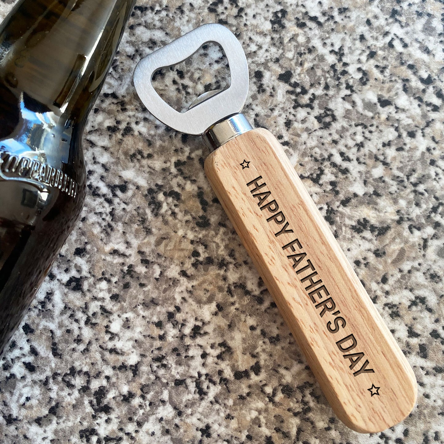 Engraved Fathers Day Gifts From Daughter Son Bottle Opener Gift