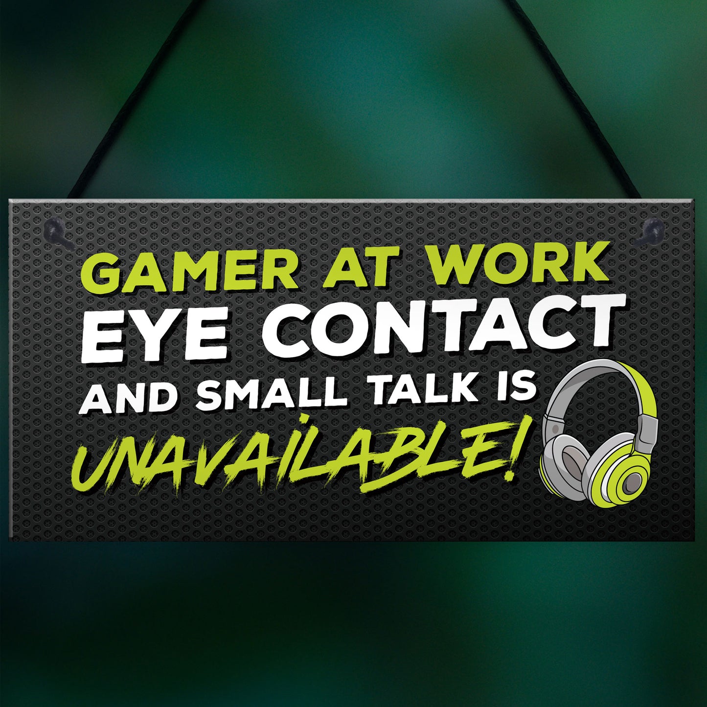 Gaming Sign Funny Gaming Bedroom Accessories Gamer Gift For Boys