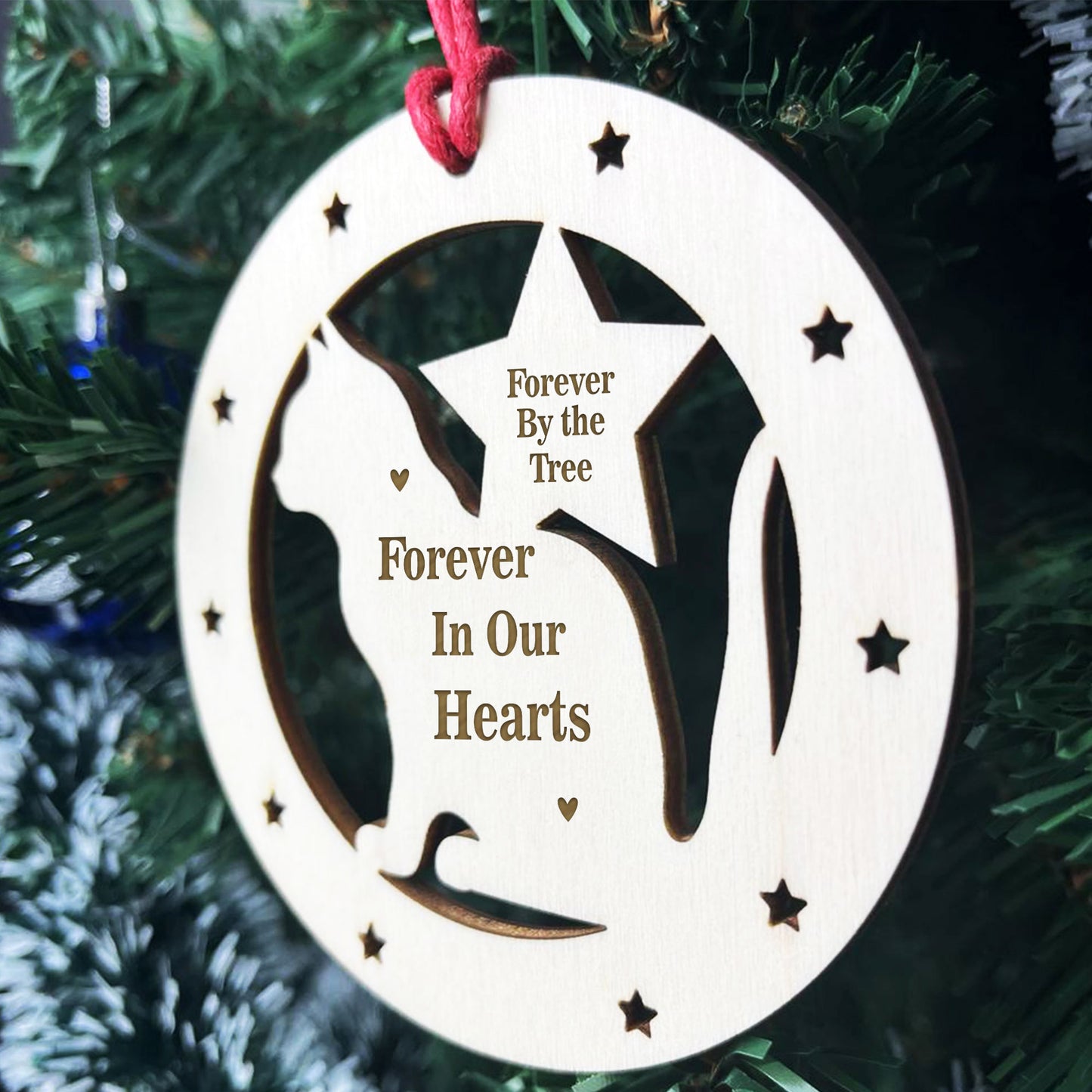 Memorial Tree Decoration For Cat Hanging Christmas Tree Decor