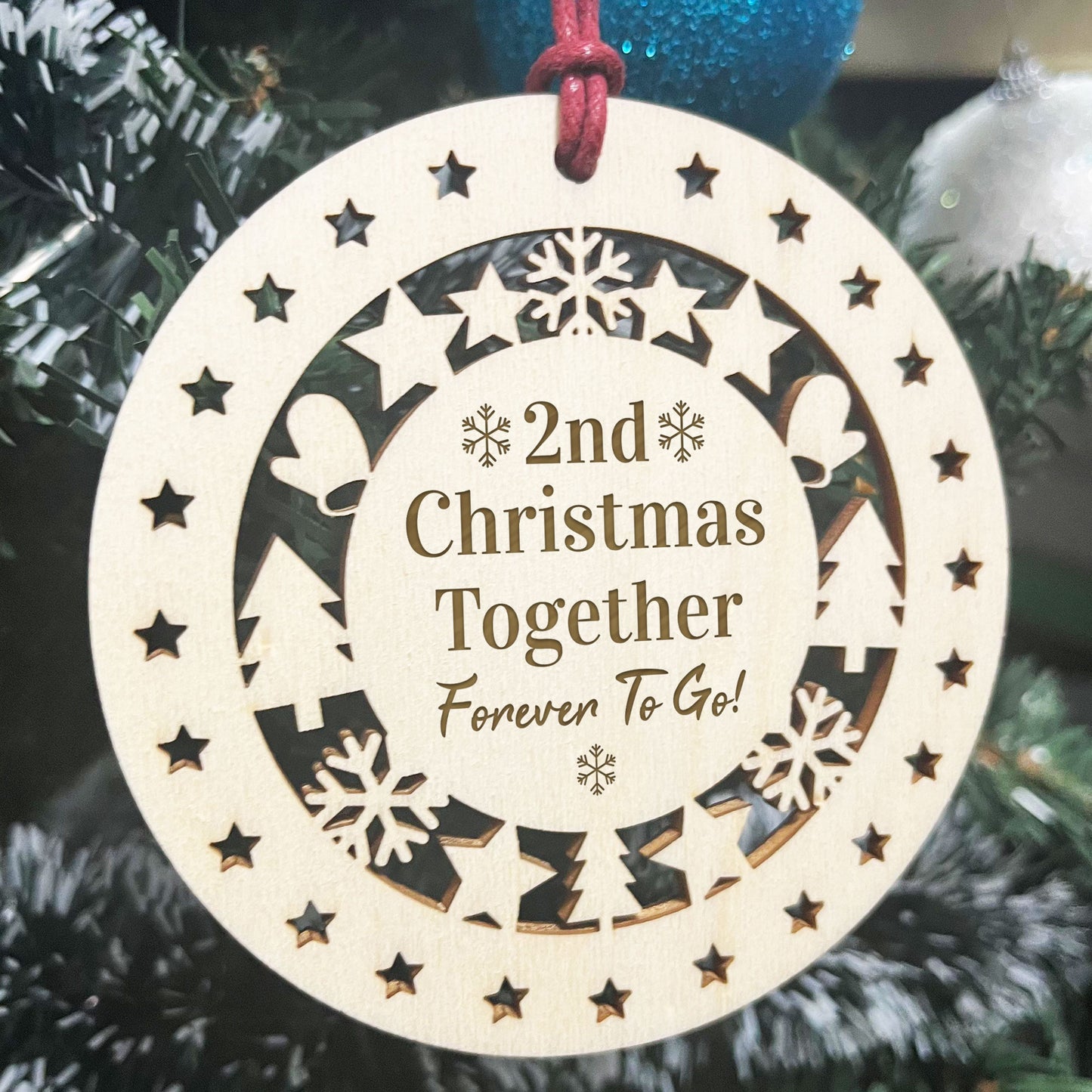 Christmas Decoration For Boyfriend Girlfriend 2nd Christmas