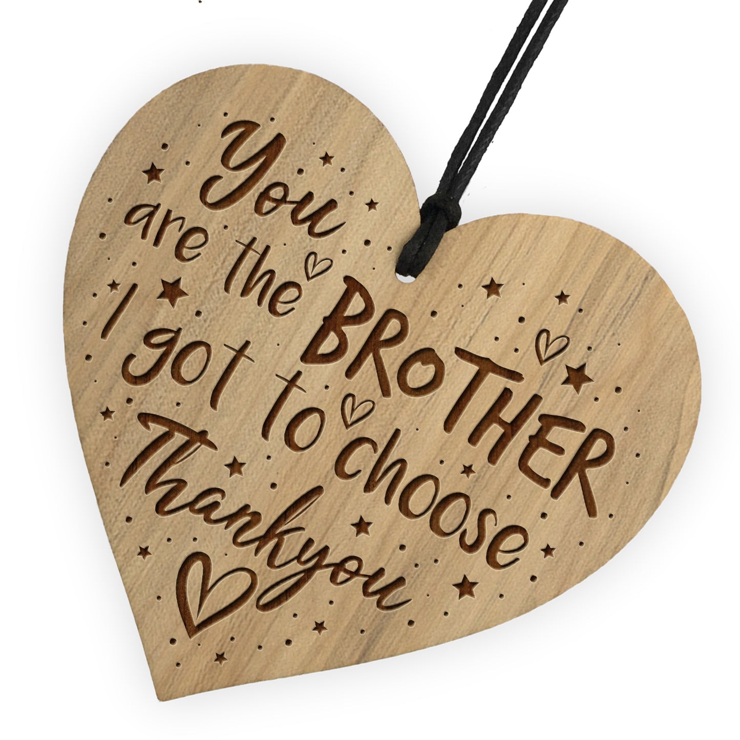 Brother Gift Best Friend Gift Engraved Heart Gift For Him Friend