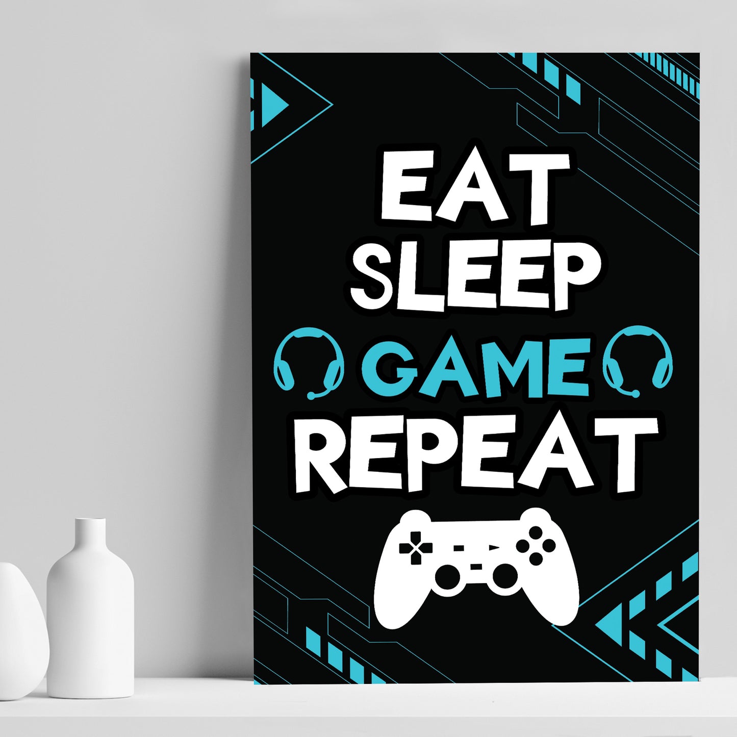 Gaming Novelty Prints Playstation Inspired Christmas Birthday