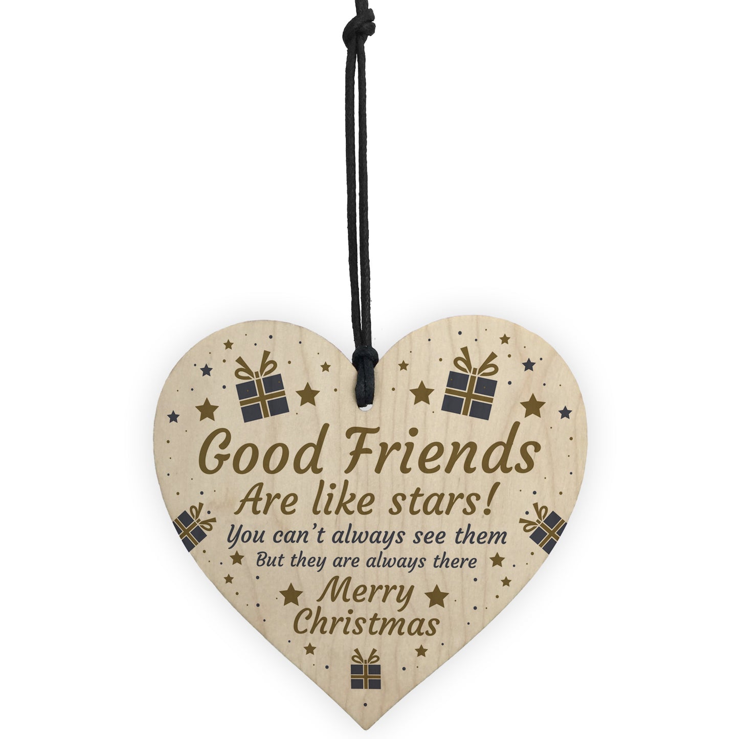 Best Friend Poem Heart Christmas Decoration Christmas Gift