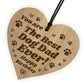 Birthday Gift For Dog Dad Engraved Heart Dad Gift From Dog Pet