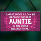 Auntie Gift Cute Gift For Auntie From Daughter Son Gift For Her