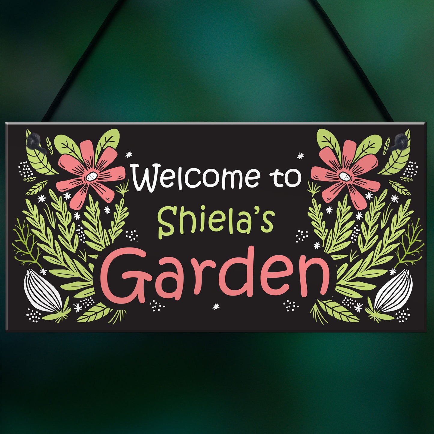 Outdoor Garden Summerhouse Sign Personalised Family Gift