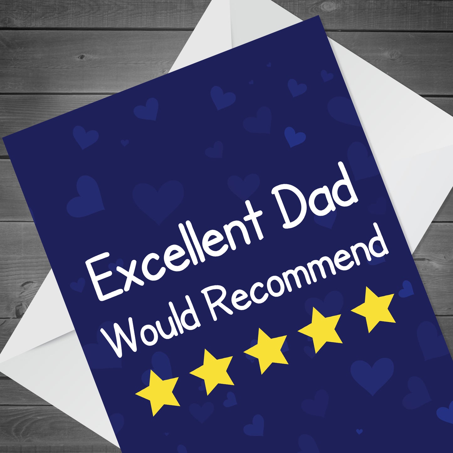 Funny Dad Card For Fathers Day Birthday Would Recommend Card