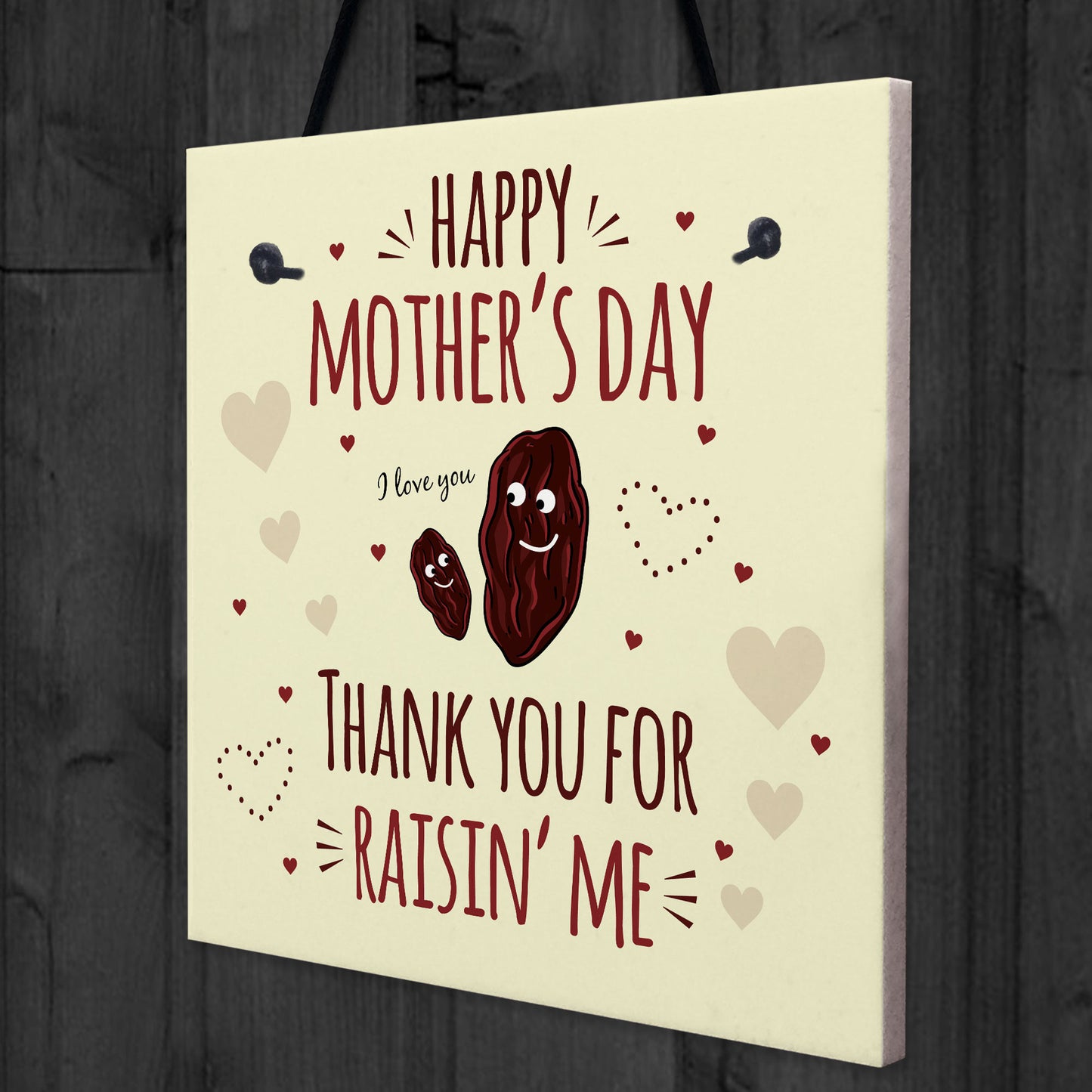 Funny Mothers Day Greetings Card Plaque Joke Gift For Mum