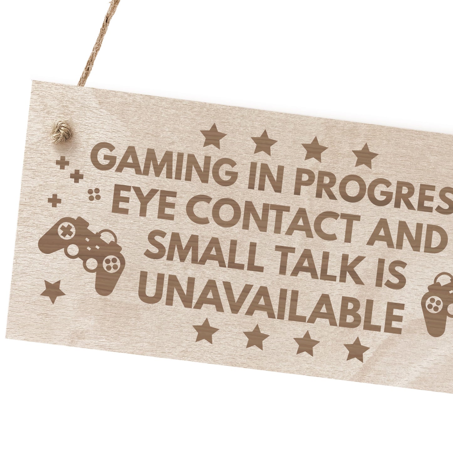 Gaming Signs For Boys Bedroom Man Cave Engraved Sign