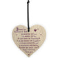 3rd Wedding Anniversary Gift Wooden Heart Leather Gift