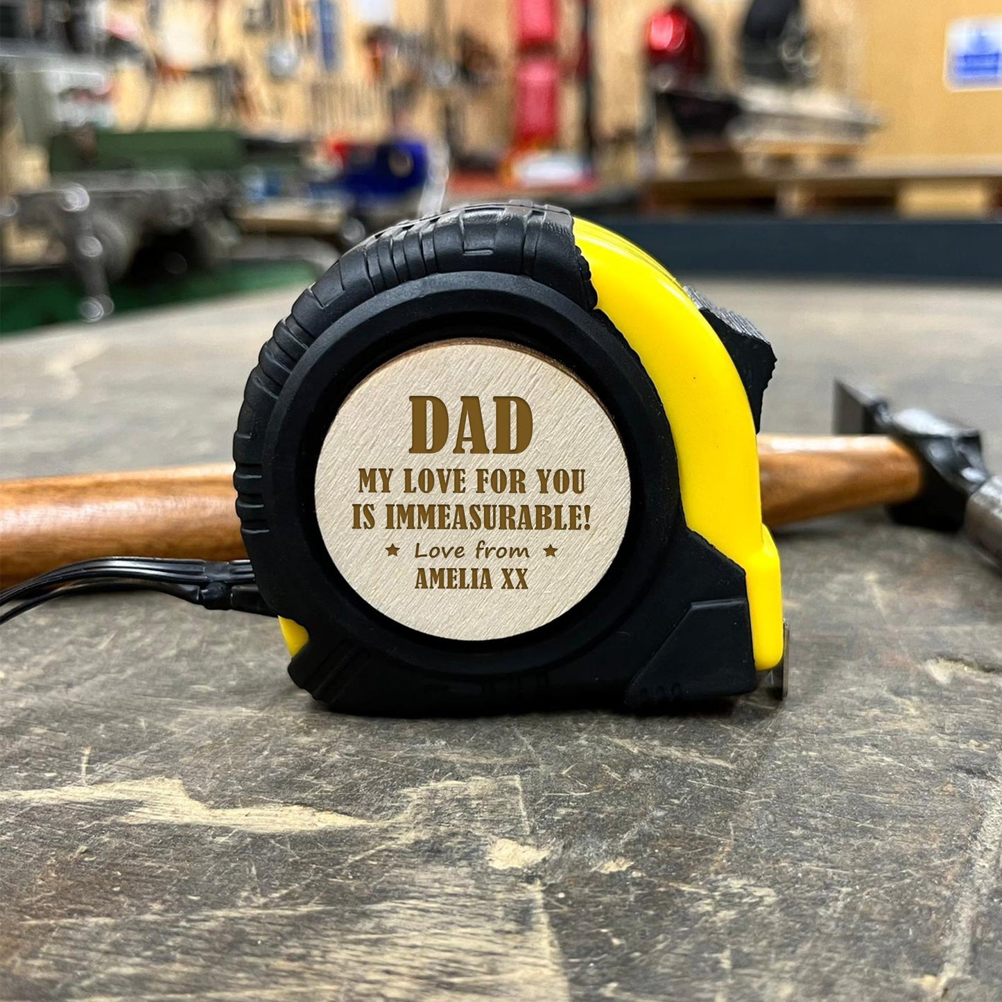 Engraved Tape Measure Dad Gift For Fathers Day Birthday Gift