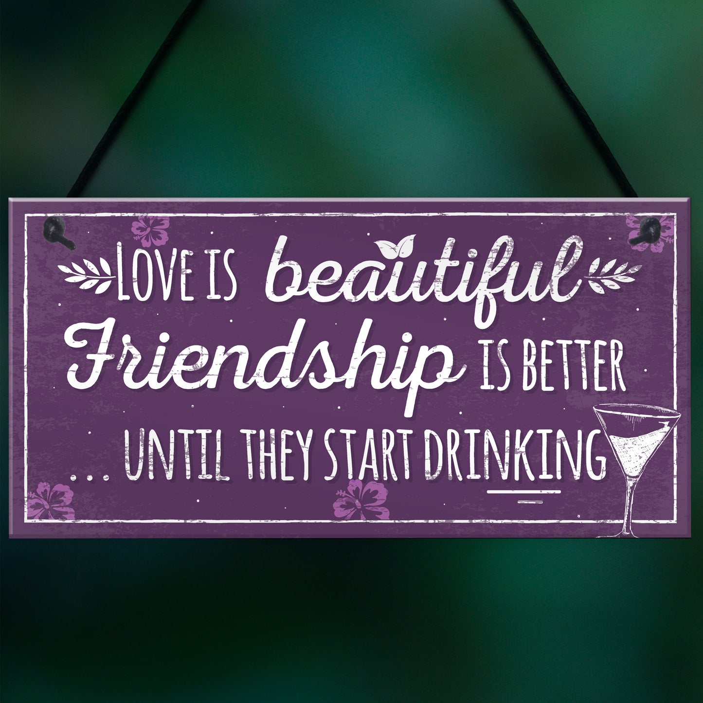 Best Friend Plaque Friendship Sign Thank You Birthday Gift