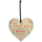 Thank You Friend Gift Wood Heart Teacher Friend Best Friend Gift