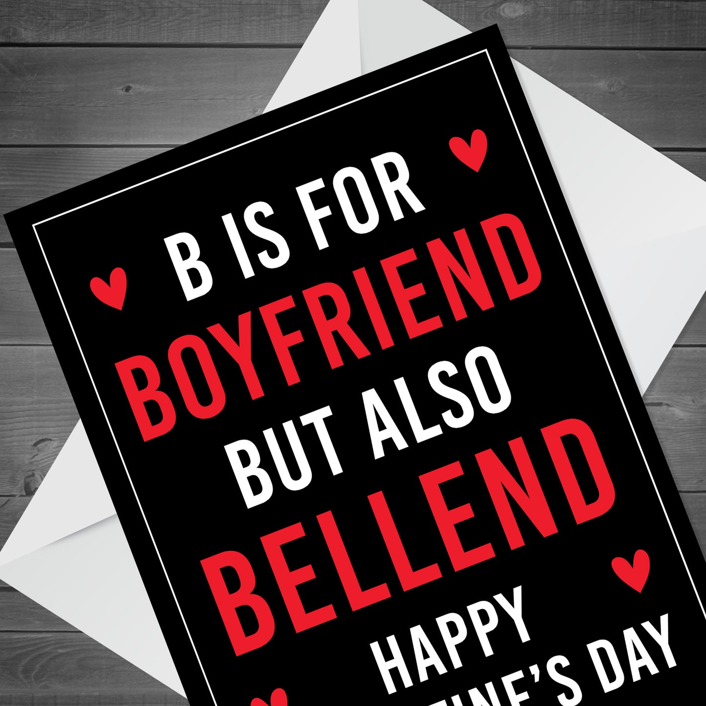 Funny Valentines Day Card For Boyfriend Funny Joke Humour Card